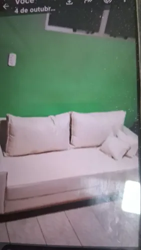 Vendo sofá novo parcelo no cartão com juro da maquininha