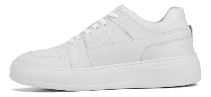 Tenis Plataforma Druon (+6cm De Altura) (Branco, BR, Adulto, Numérico, 40)