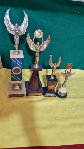 Kit de troféus para colecionadores. 