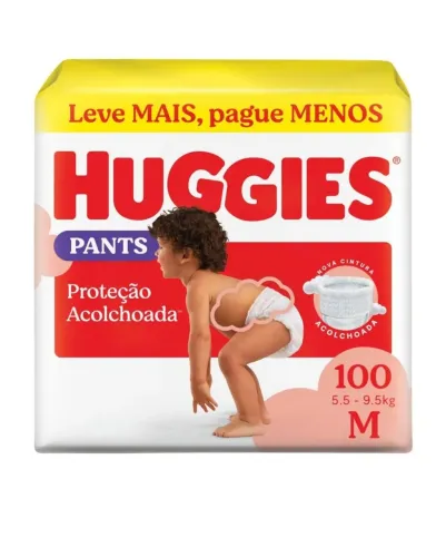 Fralda descartável Huggies pants
