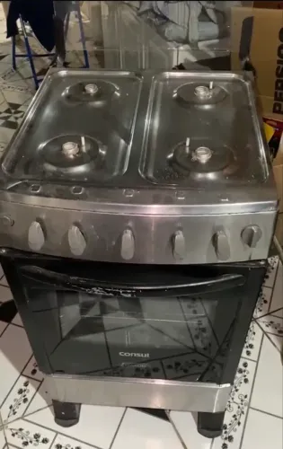 Vendo fogão cônsul 4 bocas, funcionando perfeitamente!