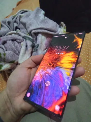 Samsung Galaxy Note 10 Plus Apenas  Tela Amarelada 12gb de RAM 256gb Modo Dex PC NFC Gamer