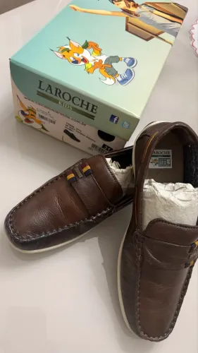 Sapato de Couro Infantil Menino TAM. 31