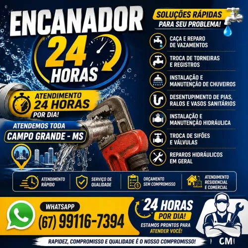 Encanador 24h