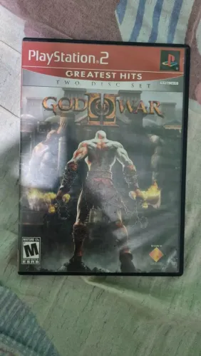 jogo original ps2 god of war II edição dois discos