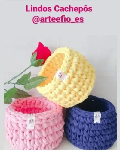 Aromatizadores de ambientes e crochê