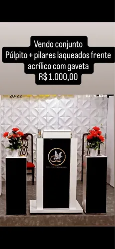 Púlpito mais pilares 