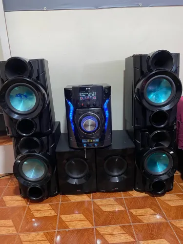 Som LG 6 caixas 1380w