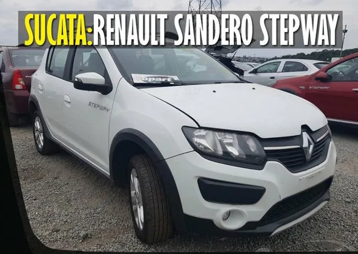 Sandero Stepway 2015 para retirada de peças