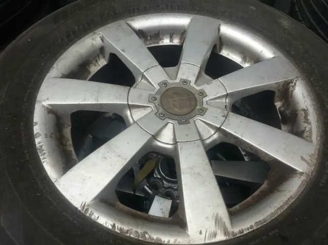 Roda aro 15 Scorro Prata Toyota Corolla 5X100 