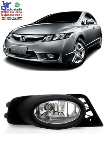 Par Farol de Milha New Civic 09 10 11 12