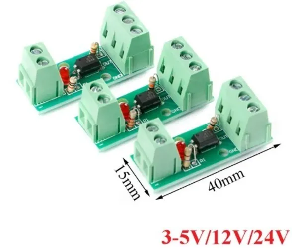 COD-AM434 Módulo Isolamento Optoacoplador El817 5v Plc, Processadores 80Khz Inversor