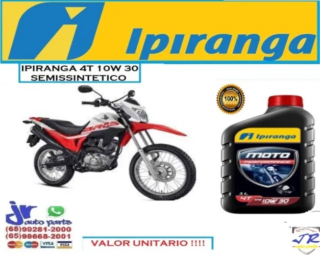 Oleo Ipiranga Moto 4T 10W30 Bros 2019