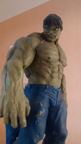 O Incrível Hulk - 5,6 Kg Resina - peça única - raridade