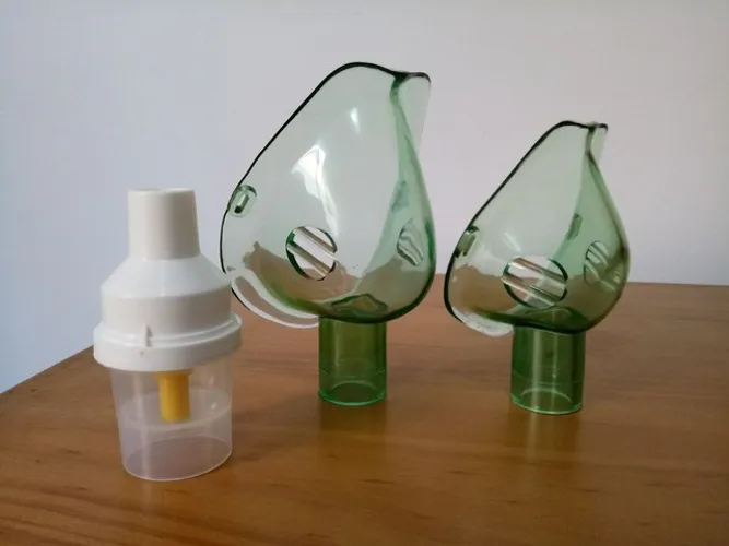 Máscaras p/ Inalação + Copo Nebulizador - Leia a Descrição