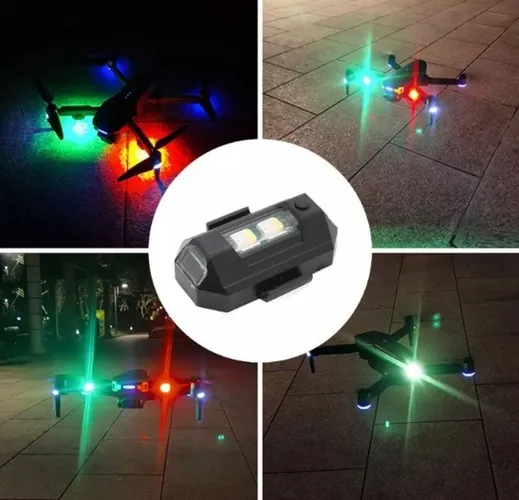 Drone Dji Mini Luz De Aviso Led Para Com Estroboscópio Arduino Automação COD-CP704