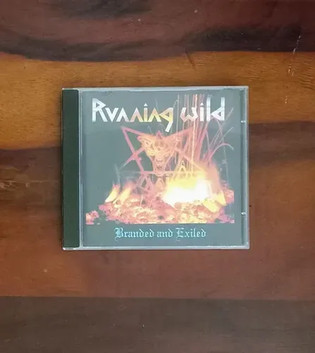 CD Running Wild Branded And Exiled 1985 importado 