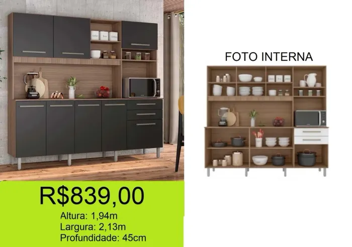 Armário cozinha