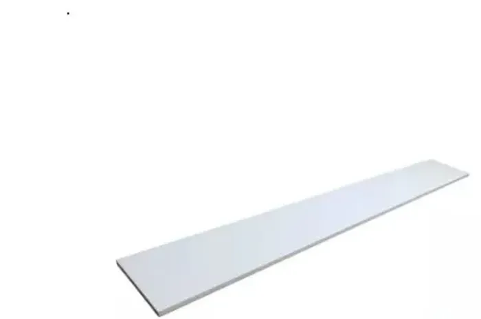 Placa de MDF branco laminado 6mm- R$ 10,00