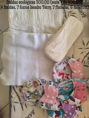 fralda reutilizável fralda ecológica