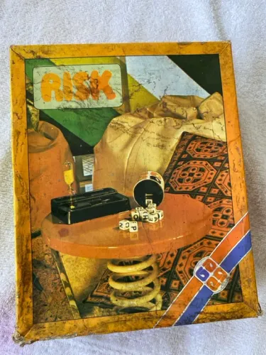 GROW - ANTIGO JOGO RISK DA GROW ANOS 80,