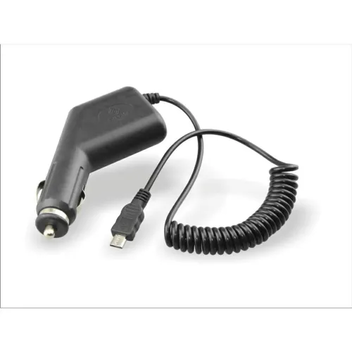 Carregador veicular para celulares V8  cabo Espiral
