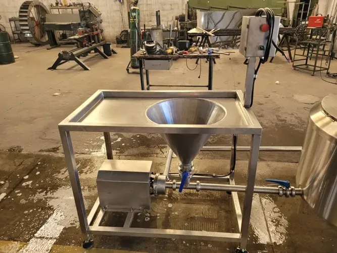 Triblender de Mistura de Pó (com bomba de transferência )