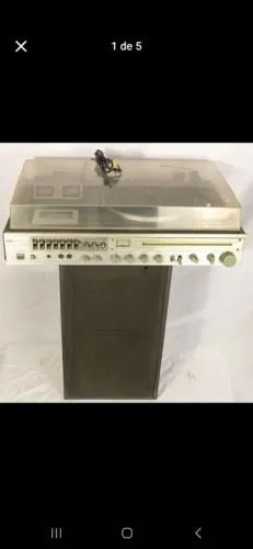 Toca disco Stereo Music Center da CCE modelo SHC-5300 VINTAGE