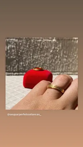 Alianças para pedido de namoro , noivado e para casamento.