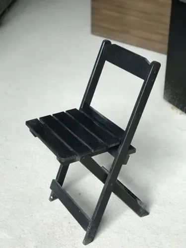 Cadeira de Madeira Maplan Dobrável Seminovo