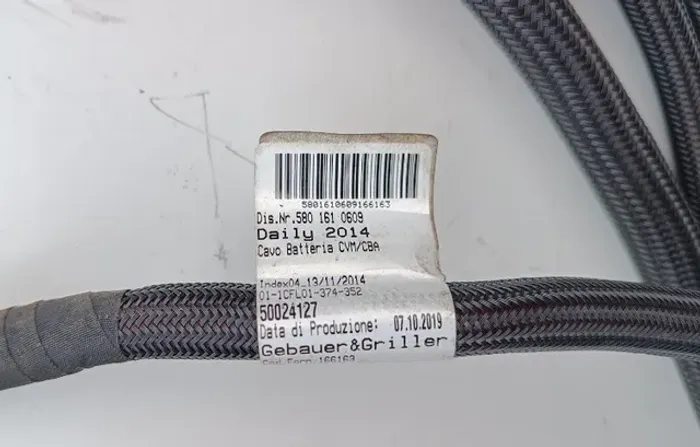 Cabo Positivo Caixa De Fusíveis Iveco 35-150 5801610609
