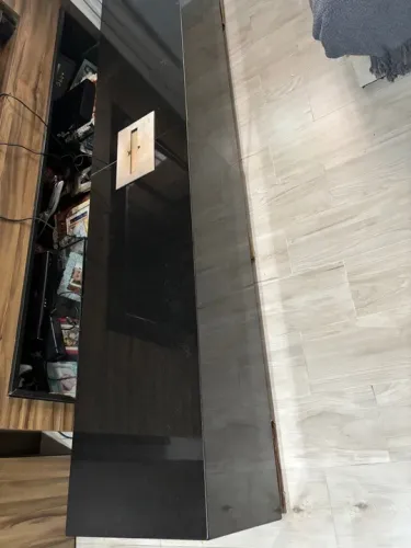 Lareira de Granito Preto Absoluto