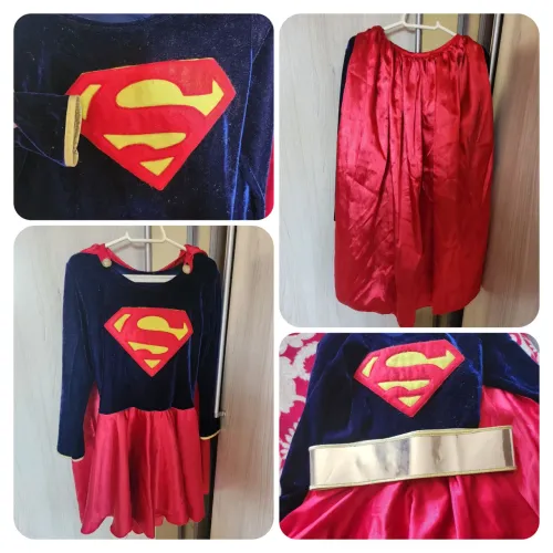 Fantasia Supergirl Infantil