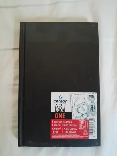 Sketchbook Canson 98 folhas