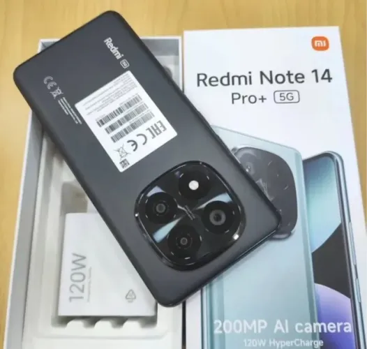 Redmi Note 14 Pro Plus 5G NFC 512+12 Lacrado Global Entregamos Preto Azul Proteçao IP68 