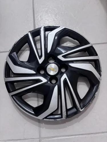 Calota ônix 2025 preta com cinza