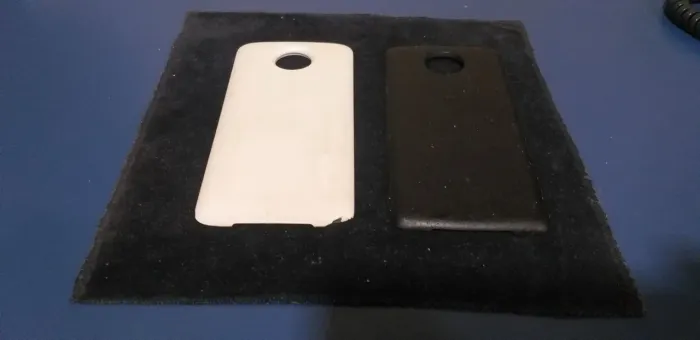 Capas SNAP Bateria Moto Z Play para Celular - Preto e Branco