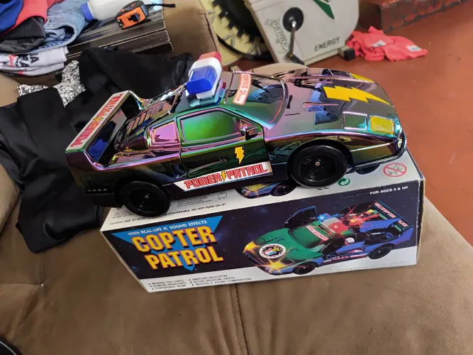 Carro Power Copter Patrol anos 90