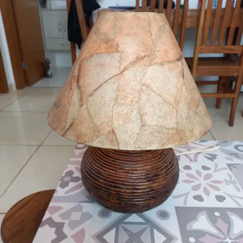 Abajour artesanal
