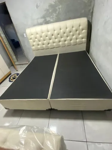 Base com Cabeceira Estofada