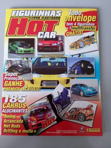 Album de figurinha Revista hot