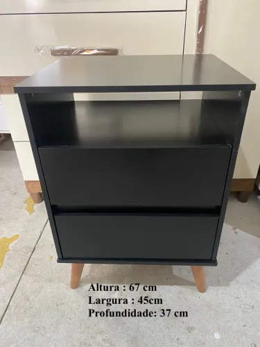 Cabeceira de cama preto - entrego hoje