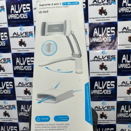 Suporte para iPad e tablet de mesa e parede