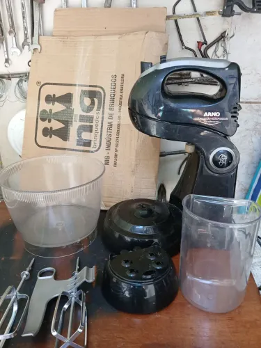 Batedeira bolo arno + acessorios