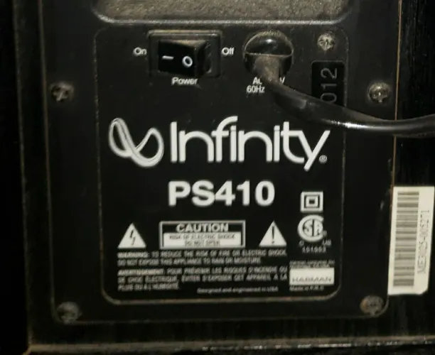 Subwoofer Infinity PS410 ativo 10'