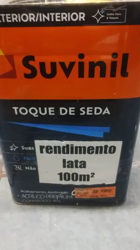 Tinta Suvinil Toque de Seda na cor Doce de Leite