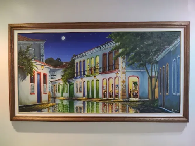 Quadro Paraty Rua da Praia 2m x 1m