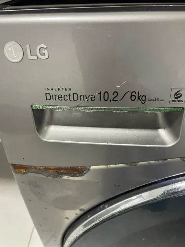 Máquina Lava e Seca LG 10kg direct drive