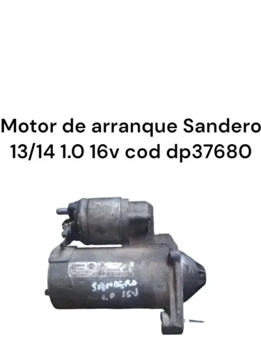 Motor de arranque Sandero 1.0 16v