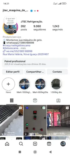 Máquina de Gelo Escama 